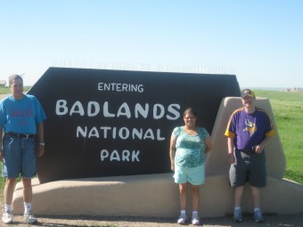 Hammer Travelers at Badlands National Park