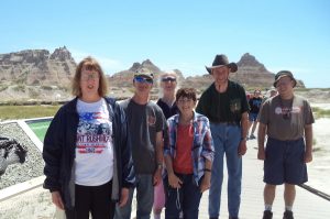 South Dakota Badlands near Wall Drug