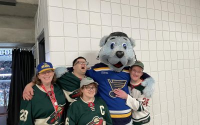 MN Wild in Saint Louis, November 2024